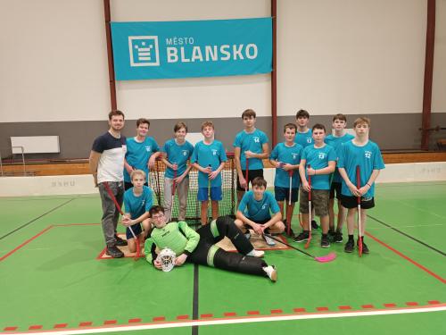 Úspěch našich florbalistů v Blansku